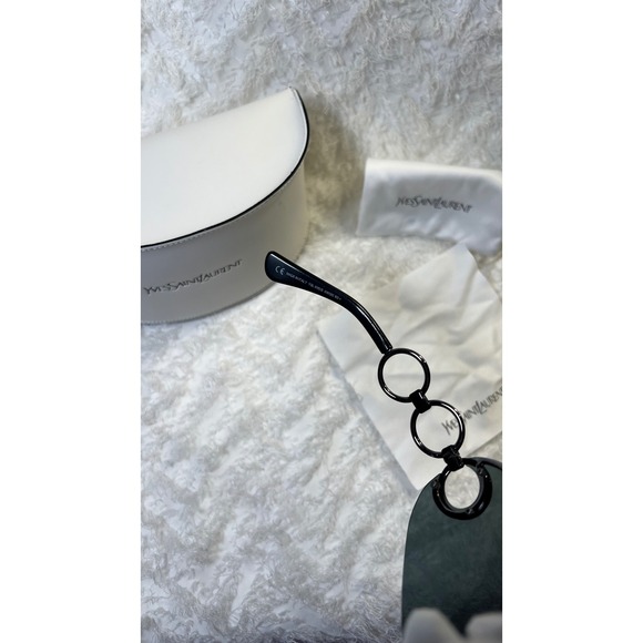 NWOT Yves Saint Laurent Sunglasses Shield Visor Designer Frames model 6115/S - Picture 7 of 9